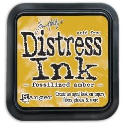 RANGER Tim Holtz Distress Ink Pad, Fossilized Amber