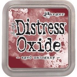 RANGER Tim Holtz Tinte Distress Oxide Ink Pad, Aged Mahogany