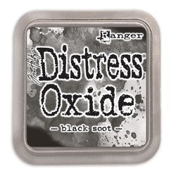 RANGER Tim Holtz Tinte Distress Oxide Ink Pad, Black Soot