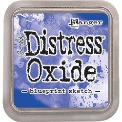 RANGER Tim Holtz Tinte Distress Oxide Ink Pad Blueprint Sketch