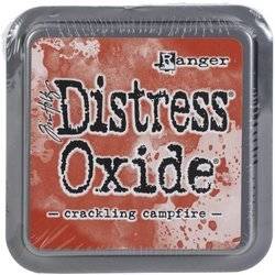 RANGER Tim Holtz Tinte Distress Oxide Ink Pad, Crackling Campfire