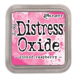 RANGER Tim Holtz Tinte Distress Oxide Ink Pad, Picked Raspberry