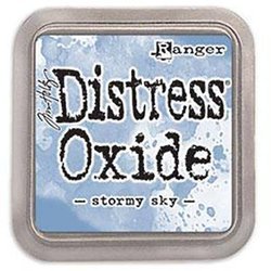 RANGER Tim Holtz Tinte Distress Oxide Ink Pad, Stormy Sky