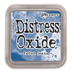 RANGER Tim Holtz Tinte Distress Oxide Ink Pad, Tim Holtz - Faded Jeans