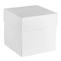 RzP Exploding Box Explosionsbox Geschenkbox Schachtel Überraschung 8x8, weiß