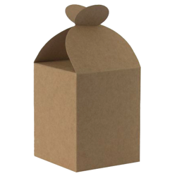 RzP Rechteckige Schachtel Geschenkbox Box Geschenkschachtel 8x8x10 300g, kraft