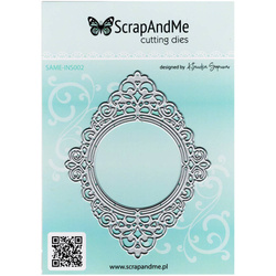 SCRAPANDME - Stanzform Präge Stanzschablone Cutting Die - Rahmen INS002