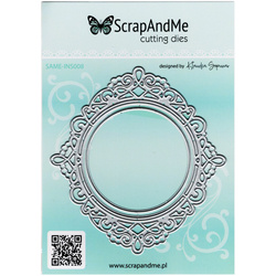 SCRAPANDME - Stanzform Präge Stanzschablone Cutting Die - Rahmen INS008