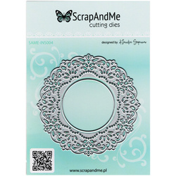 SCRAPANDME - Stanzform Präge Stanzschablone Cutting Die - Serviette INS004