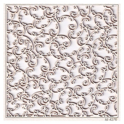 SCRAPINIEC Dekorpappe Die Cut Chipboard Dekoration Ornament, Hintergrund Ornamente