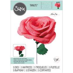 SIZZIX Stanzform Präge Stanzschablone Cutting Die, Classic Rose by Olivia Rose  Rose