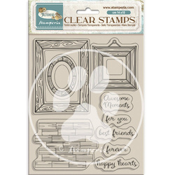 STAMPERIA Clear Stamps - Alterego Rahmen und Bretter