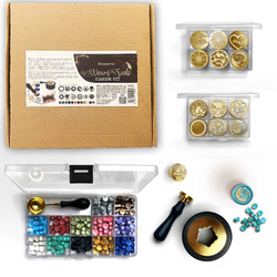 STAMPERIA - Wax And Seals - Wachssiegel-Starterkit