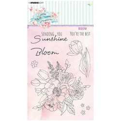 STUDIO LIGHT - Transparent Stempel Motivstempel Clear Stamp - Bloom Little Blossom nr 197