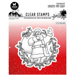 STUDIO LIGHT - Transparent Stempel Motivstempel Clear Stamp - Gifts from Santa