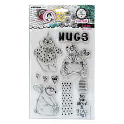 STUDIO LIGHT - Transparenter Stempel - Bear hugs