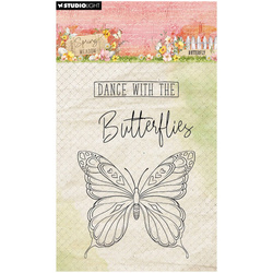 STUDIO LIGHT - Transparenter Stempel - Butterfly