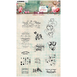 STUDIO LIGHT - Transparenter Stempel - Romantic Elements