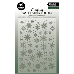 STUDIOLIGHT Embossing Folder Prägefolder Prägeschablone -  Ice crystals