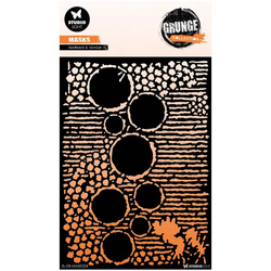 STUDIOLIGHT Mixed Media Schablone STENCIL für Decoupage Scrapbooking - Cardboard and circles