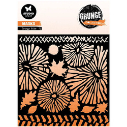 STUDIOLIGHT Mixed Media Schablone STENCIL für Decoupage Scrapbooking - Grungy bits Grunge Kollektion