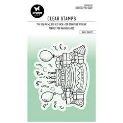 STUDIOLIGHT - Transparenten Stempel - Cake Party Kuchen