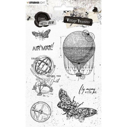 STUDIOLIGHT - Transparenten Stempel - Time Flies Vintage Treasures, Vintage-Accessoires