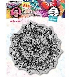 STUDIOLIGHT - Transparenter Stempel, Kunst von Marlene, Mandala