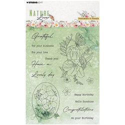 STUDIOLIGHT - Transparenter Stempel - Sentiments and Florals, Blumen