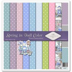 Satz Papiere  Scrapbooking Papier 30x30 - Itd Collection - Spring in Full Color