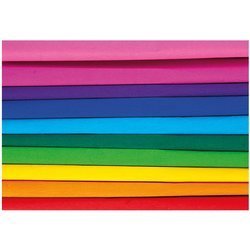 Seidenpapier Geknittertes 50x200cm - Mix 10 Farben Regenbogen