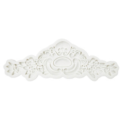 Silikon Form Mold Mould Silikonform Dekor Decoupage - PENTART - Barockes Ornament groß