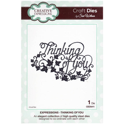 Stanzform Präge Stanzschablone Cutting Die - Creative Expressions - Thinking of You CED5411