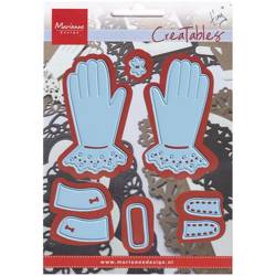 Stanzform Präge Stanzschablone Cutting Die - Marianne Design - Handschuhe LR0336 Handschuhe