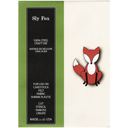 Stanzform Präge Stanzschablone Cutting Die - Poppystamps - Sly Fox / Fuchs