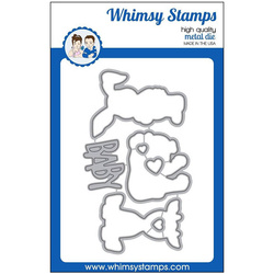 Stanzform - Whimsy Stamps - Baby-Tiere - Umriss Tiere