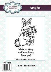 Stempel - Creative Expressions - Easter Bunny - króliczek wielkanocny
