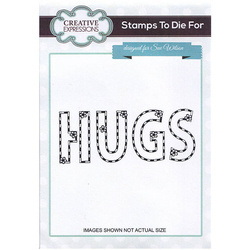 Stempel - Creative Expressions - Hugs & Flowers