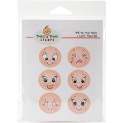 Stempel - Peachy Keen - Just Baby 1 smiley baby faces