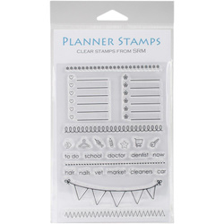 Stempel SRM Transparent Stempel Motivstempel Clear Stamp - Banner planner