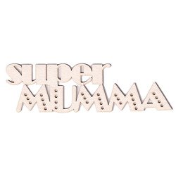 Super MUMMA napis  - Scrapiniec 3006