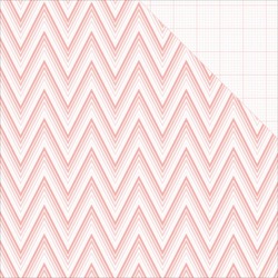 TERESA COLLINS 30x30cm doppelseitig Scrapbooking Craft Basteln Papier, Ombre Cheveron