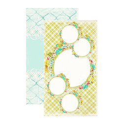 TSC 17 x 30 cm doppelseitig Scrapbooking Craft Papier 240g, My Private Happiness 2