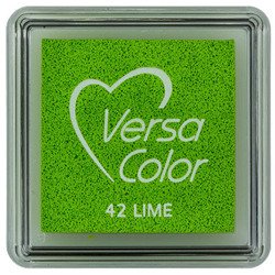 TSUKINEKO - Pigment Stempelkissen - Versa Color small 2,5 x 2,5 cm - Lime