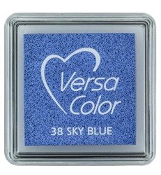 TSUKINEKO - Pigment Stempelkissen - Versa Color small 2,5 x 2,5 cm - Sky Blue