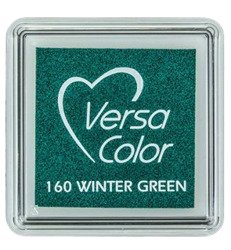 TSUKINEKO - Pigment Stempelkissen - Versa Color small 2,5 x 2,5 cm - Winter Green