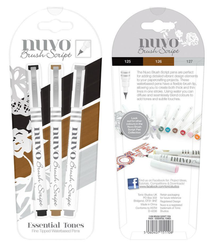 Tonic Nuvo Farb- und Kalligraphiemarker - Essential Tones