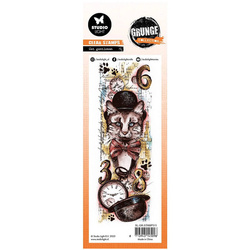 Transparente Briefmarke - StudioLight - Katze Herrchen