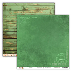 UHK 30x30cm doppelseitig Scrapbooking Basteln Papier - Autumn Games - Greenery