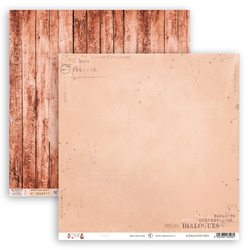 UHK 30x30cm doppelseitig Scrapbooking Basteln Papier - Body and Soul - Blush